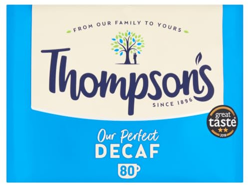 Thompson's Tea Decaf, Pack of 80