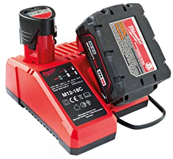 Milwaukee M 12 – 18 C Ladegerät universelle-milwaukee M12-18C (Batterie nicht im Lieferumfang enthalten)