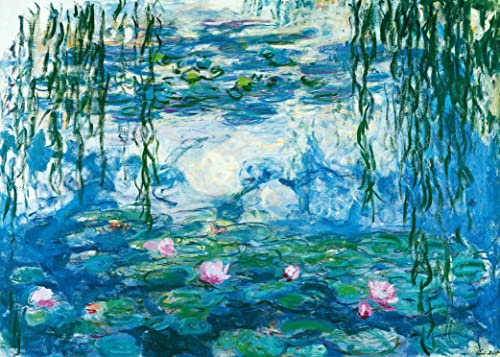 Puzzle 1000 Teile Erwachsene Seerosen von Claude Monet 70 x 50 cm Puzzles für Erwachsene Klassische Puzzles 1000 Teile Erwachsene Monet Puzzles Erwachsene 1000-Teile