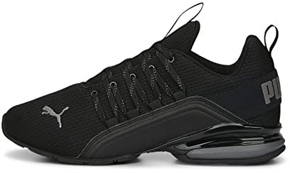 PUMA Herren Axelion Refresh Laufschuhe 47, Black Cool Dark Gray