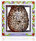 Huevo de Pascua Artesanal Italiano | Chocolate Negro | Avellanas Tonda de Giffoni | Caja Regalo | 300 gr