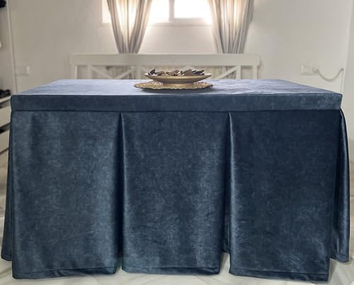 INUSUAL Ropa de Camilla Antimanchas y térmicas 120x70x72 (Azul)