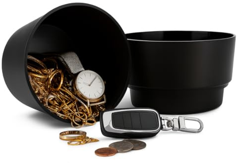 Caja fuerte pequeña, Caja fuerte camufladas en maceta decorativa, caja seguridad oculta con compartimento secreto, caja escondite ideal para llaves y objetos de valor, escondite dinero