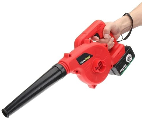 Souffleur Feuille sans Fil Ordinateur de Poche sans Fil Blower poussière balayeuse Aspiration Feuilles débris 12800mAh Li-ION Rechargeable Amovible Ventilateur 110V 220 V