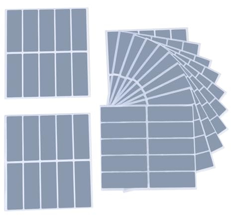 300 Pezzi Adesivi Gratta e Vinci, Autoadesivi Grattabili per Sorprese e Giochi, Etichette Scratch Off Versatili per Biglietti e Regali - Argento