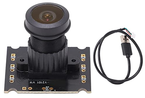 Módulo de cámara USB 0.3MP 30fps Campo de visión Gran Angular de 98° Plug and Play Alto Ancho de Banda Buena compatibilidad para Instrumentos