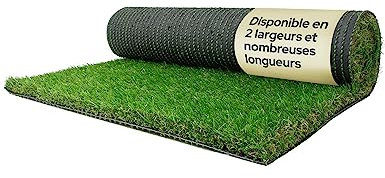 Gazon Artificiel COLORADO - COLORADO, 2,00m x 6,00m, Gazon Synthétique Perméable à l´eau | Robuste et Résistant aux UV | Idéal pour Balcon, Terrasse ou Jardin