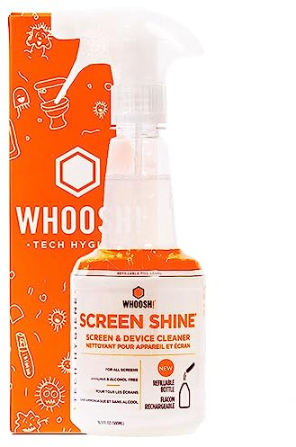 WHOOSH!! - Screen Shine Spray Cleaner for Electronic Screens Non-Toxic Cleaner - 500ml