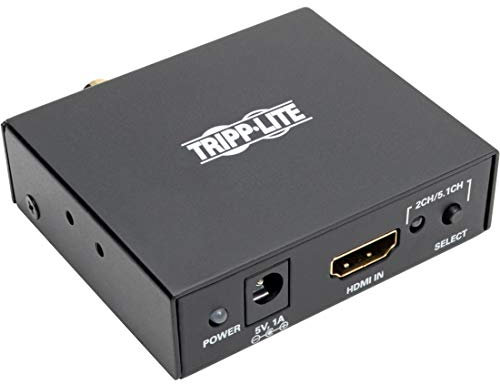 Tripp Lite HDMI Audio De-Embedder / Extractor, UHD 4K x 2K @ 30Hz (P130-000-AUDIO)
