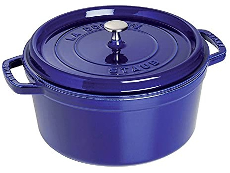STAUB 40510-283-0 Cocotte Round 24 cm Dark Blue