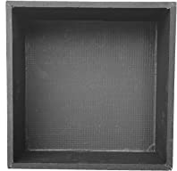 my own brand Deepest Shower Niche Available Customisable Depth Tileable Shampoo Cubby Recessed Shower, Wetroom Alcove Shelf, Strong, Lightweight and Waterproof. (XPS 300 x 300 x 125mm), Black