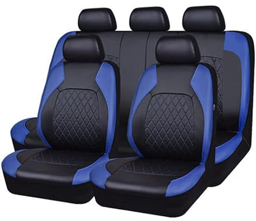 EYEZER Leather Car Seat Covers Full Set for Ford Puma K2 / Puma ST K2 2020 2021 2022 2023 2024 2025 2026, Non-Slip Waterproof Durable Vehicle Seat Covers,D