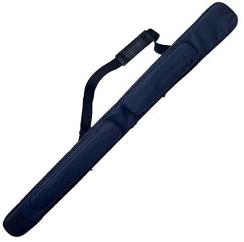 105 cm blåa svärdväskor i ett lager, vattentät svärdväska av Oxfordtyg, erbjuder plats för 1 svärd, justerbar axelryggsäck för gåvor, katana, bokke, Tai-Chi-svärd, fiskespö