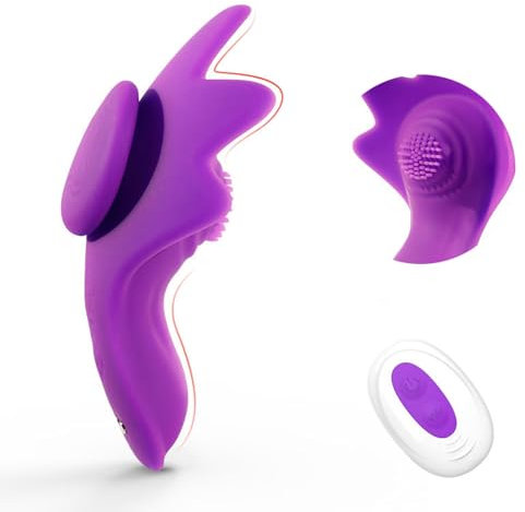ZWFUN Mini-Vibrator Egg mit 9 Vibrationsmodi und Fernbedienung – Magnetisch, wasserdicht und hautfreundlich – Leises und starkes Vibro-Ei für Frauen für G-Punkt Stimulation und weibliche Masturbation