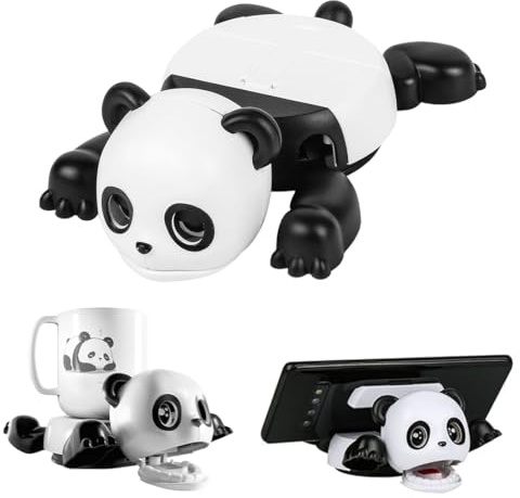 Tappetino per Tazze a Formas Di Panda, Sottobicchieri Divertenti, Design Con Sensore Di Gravità, Per Scrivania, Ufficio, Bevande, Mobili E Cucina