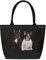 VON LILIENFELD Handtasche Hund Französische Bulldoggen Motiv Shopper Maße L42 x H30 x T15 cm Strandtasche Henkeltasche Büro