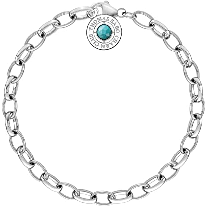 Thomas Sabo Damen Charm Armband 925 Sterling Silber ,16cm (14.5cm + 1.5cm locket länge )
