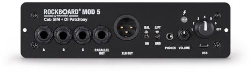 ROCKBOARD MOD 5 Cabinet Simulation und DI Patchbay