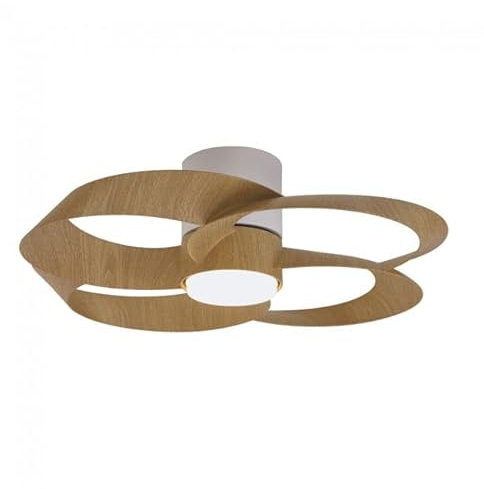 Ventilador de techo Rose madera LED 24W