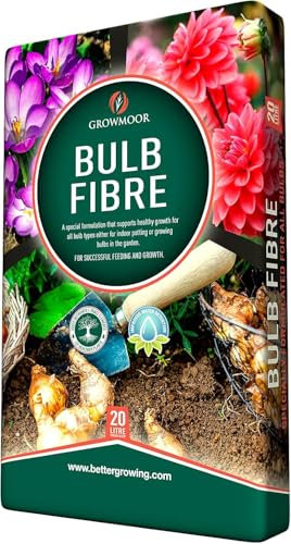 20L Compost Peat free, Promotes Rooting For Fast Establishment, Blended To Support Plant Health (20L Bulb Fibre Compost)
