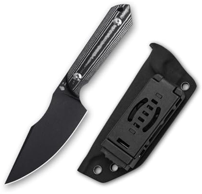 Kizer Harpoon 1040A1 utomhuskniv med fast blad och slida
