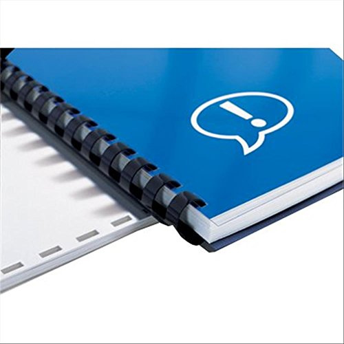 GBC CombBind Binding Combs, 22 mm, 195 Sheet Capacity, A4, 21 Ring, Blue, Pack of 100, 4028622