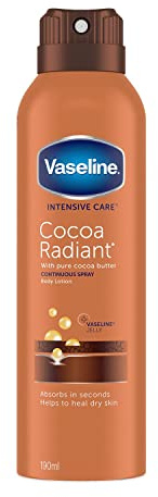 Vaseline Intensive Care Cocoa Spray Feuchtigkeitscreme, 190 ml