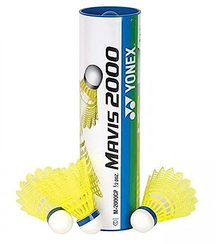 Yonex Mavis 2000 Nylon Tournament Shuttle M-2000C 1/2 Doz.