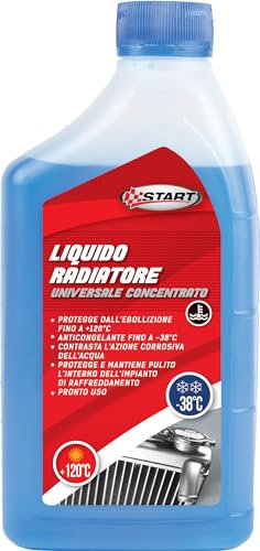 Start - Affidabilità concentrata con Liquido radiatore anticongelante -38°C e Protezione Termica Fino a +120°C