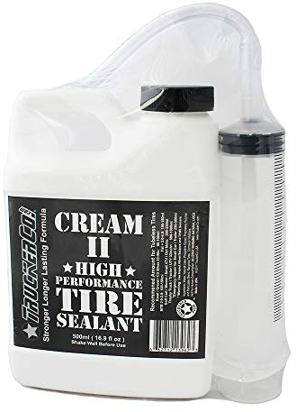 Cream 2 II TruckerCo High Performance Tubeless Bike Bicycle Tire Sealant 500ml / Pint