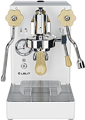 Lelit MaraX Máquina de Café - Con Espumador de Leche - PL62X-EUCW - Blanco