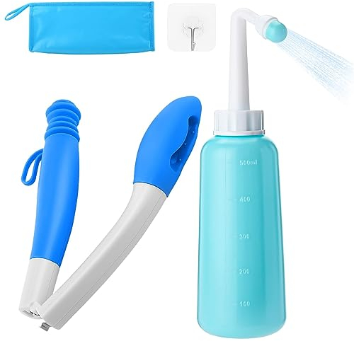 Toilettenpapierhilfen, Victop Tragbares Bidet Sprühflaschenset, Hilfsmittel Tool Toilettenhilfsmittel Faltbare Lange Reichweite Komfort Wischtuch Wischtuchunterstützung Bottom Buddy Mobilität 40cm