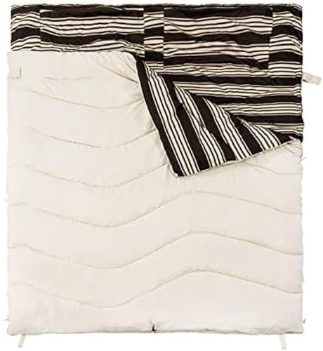 Doppelschlafsack In Queen-Size-Größe Mit 2 Kissen, Für 2 Personen, Kaltes Warmes Wetter – 3 Jahreszeiten, Wasserdichter Schlafsack Für Erwachsene Für Camping, Rucksackreisen Oder Wandern Mit Kompr