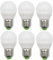 TRIJZHOU 6er Pack E27 LED Lampe 5W Ersetzt 50W Glühlampe Warmweiß 3000K 220V 230V 450Lumen G45 [MEHRWEG]