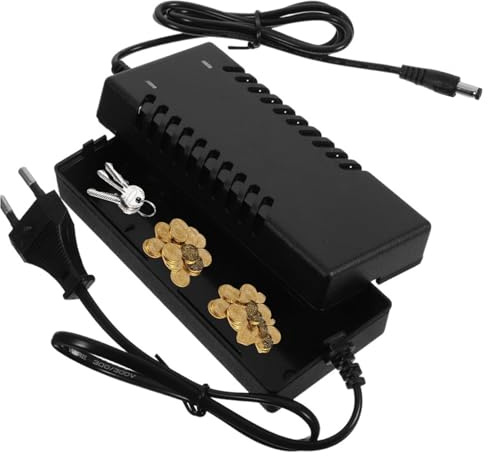 Contenitori Segreti per Nascondere Oggetti - Portamonete Portatile - A Forma Di Caricabatterie PC, Portaoggetti Multifunzione Per Oggetti di Valore, Chiavi e Contanti