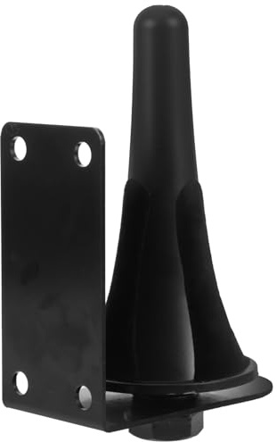 ABOOFAN Supporto da Parete per Tromba in Metallo Nero, Design Salvaspazio e Facile Installazione per Strumenti Musicali
