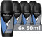 Rexona Men Men Maximum Protection Desodorante Roll-On Cobalt Dry Antitranspirante con protección contra la sudoración intensa y el olor corporal, 50 ml, 6 unidades