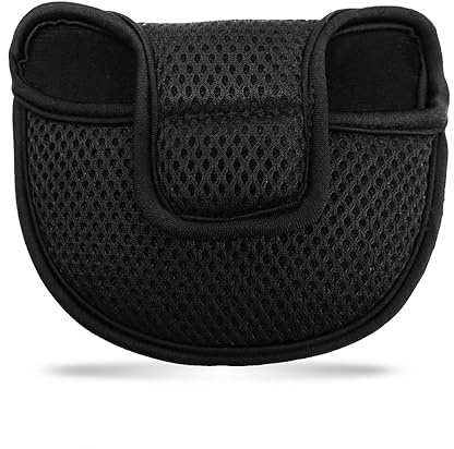 Golf Putter Cover, Club Head Protector, Mallet Putter Abdeckung, Schützende Golfschläger-Abdeckungen passend zur Fahrer-Schlägerkopfabdeckung