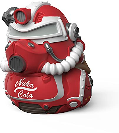 TUBBZ Boxed Edition Nuka Cola T-51 Collectable Vinyl Rubber Duck Figure - Official Fallout Merchandise - Thriller TV & Video Games