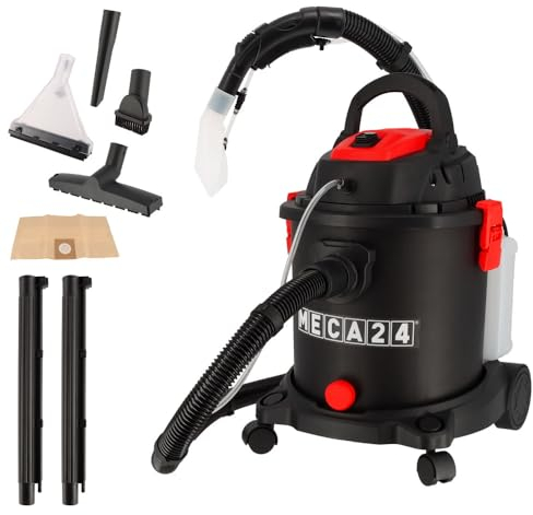 Aspirateur injecteur extracteur - 1200W - 20L - 3en1 - Pulvériser Nettoyer et Aspirer - Intérieur des voitures - Siège et Tapis