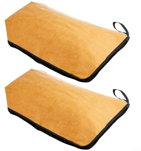 Gdfnmogo 2 bolsas para barbacoa, para descansar carne, con cómodas asas de transporte, uso versátil, para eventos y reuniones al aire libre, 25 x 25 x 5 cm