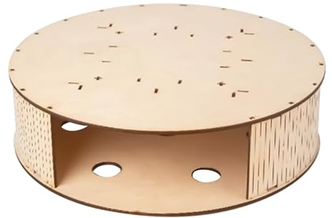 Salyeeluly Gioco Di Caccia Per Gatti | Scatola Caccia in Legno con Gioco di Acchiappo per Cuccioli,Per Animali Domestici, Di Esercizio Puzzle Per Salotto Camera Da Letto Balcone