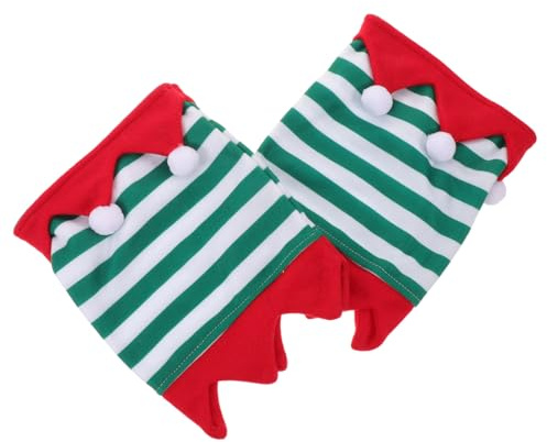 Milisten 2 Piezas De Botas para Caballos Vendajes para Piernas Vendajes Navideños para Patas De Caballo Protectores De Piernas Botas De Malla Transpirables