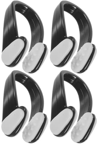 BELLIFFY 4 Pezzi di Protezione Nasale Impermeabile Clip Nasali per Tappi Nasali per Immersioni Protezione Nasale Impermeabile in Silicone per Nuoto Supporto