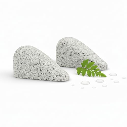 DAQUN 2 Pcs Pumice Stone, Foot and Hand Hard Skin Remover, Pedicure Manicure Exfoliator for Smooth Skin