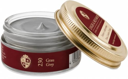 Langer & Messmer finaste läderkräm 50 ml för slätt läder – högkvalitativ skokräm för skovård