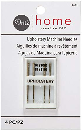 Dritz Upholstery Machine Needles Size 16 & 18