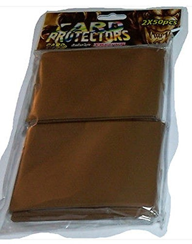 Card Way 100 Protector Sleeves Gold Trendus - Magic: The Gathering Deck