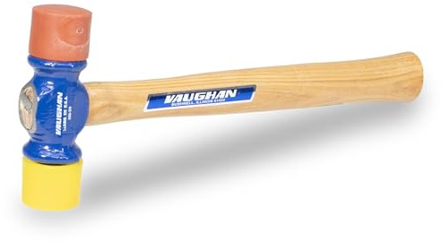 VAUGHAN Soft Face Hammer, 12 oz, High Carbon Steel