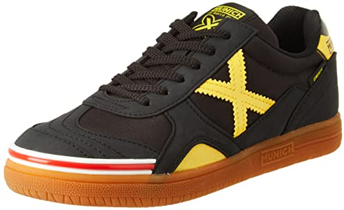 Munich Gresca, Zapatillas Unisex adulto, Black Yellow, 46 EU